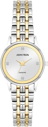 Armitron Women's Genuine Crystal Accented Bracelet Watch-AA
