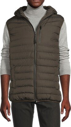 Gilet Hooded Puffer Vest