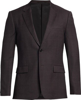 Chambers Checked Wool Single-Breasted Jacket