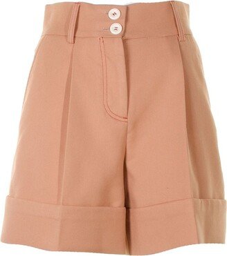 High-Waist Tailored Shorts