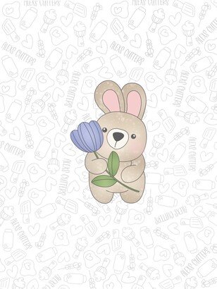 Bunny Holding Flower 2022
