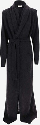 Mohair Blend Maxi Cardigan