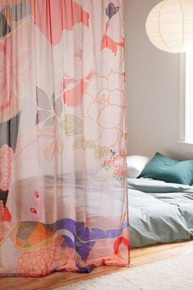 Harper Printed Chiffon Window Panel