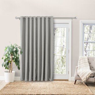 Grand Pointe Grommet Curtain Patio Panel w/Wand 110W x 96L