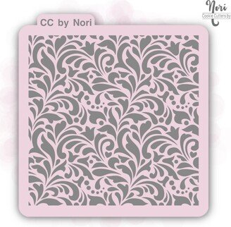 Floral Pattern Stencil - Cookie Cutters By Nori Cnp0013