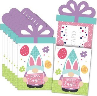 Big Dot of Happiness Easter Gnomes - Spring Bunny Party Money and Gift Card Sleeves - Nifty Gifty Card Holders - Set of 8