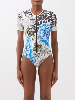 Lago Printed Paddle Suit