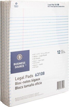 Business Source Legal Pads Legal Ruled 50 Sht 8-1/2