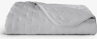 Silver Triomphe Cotton-sateen bed Cover