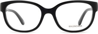 Balenciaga Eyewear Bb0214o Black Glasses