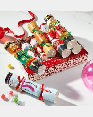 Holiday Candy-Filled Crackers Set