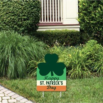Big Dot Of Happiness St. Patrick's Day - Outdoor Lawn Sign - Party Yard Sign - 1 Pc