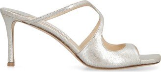 Glittered Anise Sandals