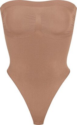 Seamless Sculpt Strapless Thong Bodysuit | Sienna