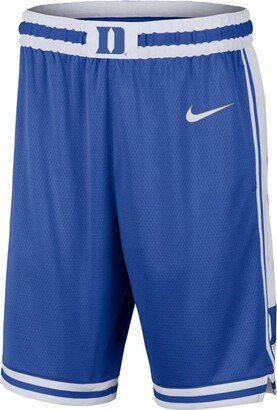 Duke Blue Devils Men's Limited Basketball Road Shorts - RoyalBlue/White