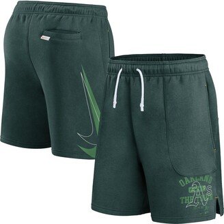 Men's Green Oakland Athletics Statement Ball Game Shorts