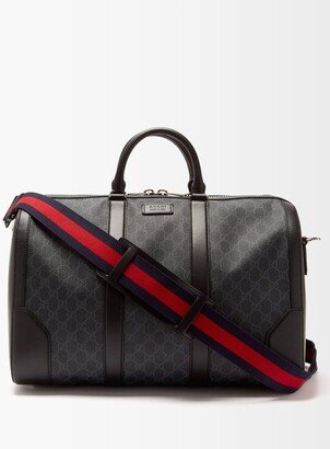 GG-logo Coated-canvas Duffel Bag