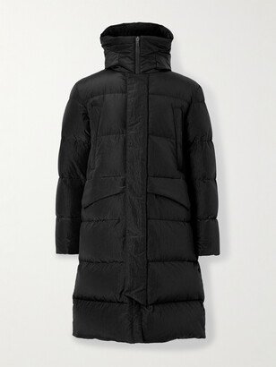 Herno Laminar Laminar Quilted Crinkled-Shell Hooded Down Parka