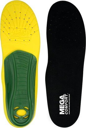 MEGAComfort Multi-Thotic 3-in-1 Orthotic Insoles (Yellow/Green/Black) Insoles Accessories Shoes