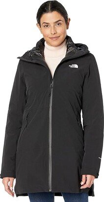 Thermoball Eco Triclimate Parka (TNF Black) Women's Clothing