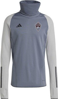 Men's Gray Colorado Rapids Warm Raglan Cold.rdy Top