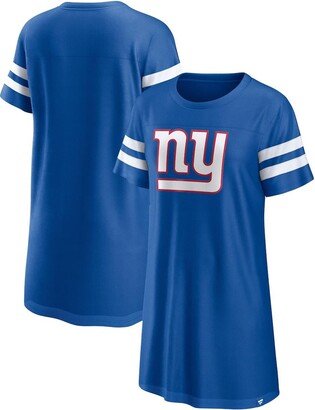 Women's Branded Royal New York Giants Victory On Dress