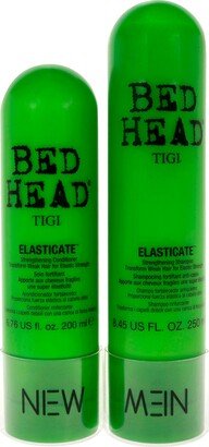 Bed Head Elasticate Strengthening Kit by for Unisex - 2 Pc 8.45oz Shampoo, 6.76oz Conditioner