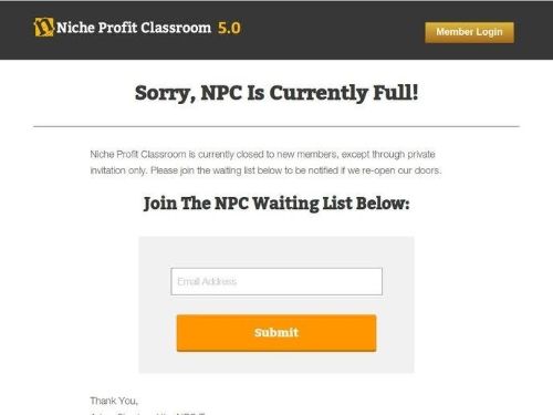 Nicheprofitclassroom.com Promo Codes & Coupons