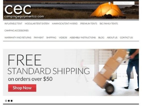 The Camping Equipment Company Promo Codes & Coupons