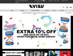 EVISU Promo Codes & Coupons
