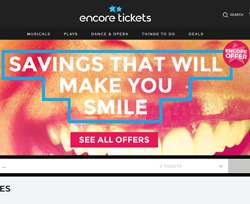 Encore Tickets Promo Codes & Coupons