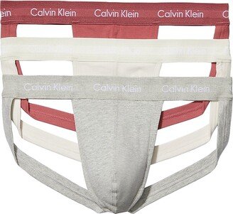 Cotton Stretch 3-Piece Jockstrap Set