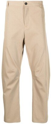 Pleated Straight-Leg Trousers-AE