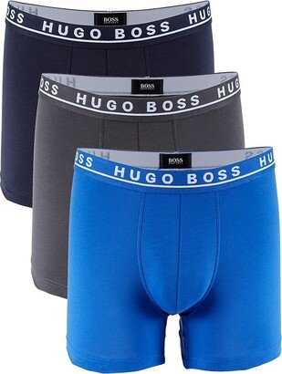 3-Pack Logo Boxer Briefs-AN