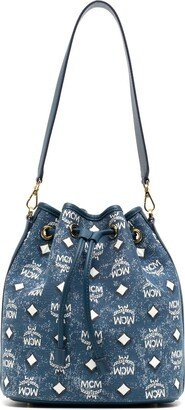 medium Dessau denim bucket bag