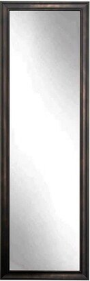 Multi Size BrandtWorks Clouded Bronze Slim Floor Mirror - Bronze/Black