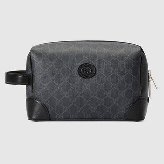 GG toiletry case with Interlocking G