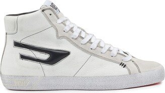 Logo-Print High-Top Sneakers-AG