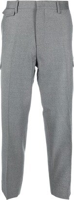 Mid-Rise Cropped Trousers-AP