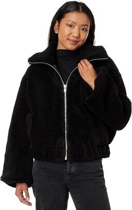 Get Cozy Teddy (Black) Women's Clothing