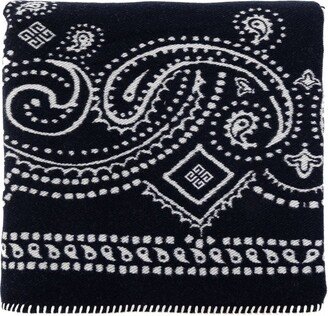 Logo Jacquard Scarf-AC