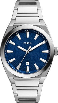 Men's Fossil Everett Watch with Blue Dial (Model: Fs5822)