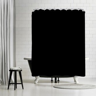 71 x 74 Shower Curtain, Black & White by Ramneek Narang