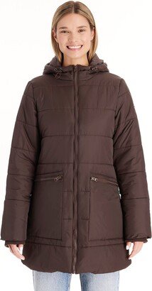 Modern Eternity Maternity Gianna - 3in1 Maternity Hybrid Puffer Jacket