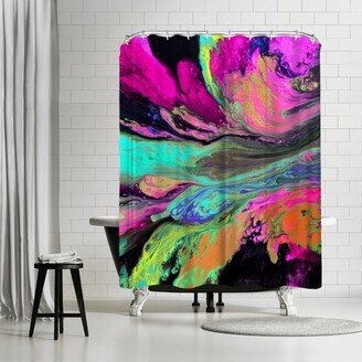 71 x 74 Shower Curtain, Acosmic Journey by Destiny Womack