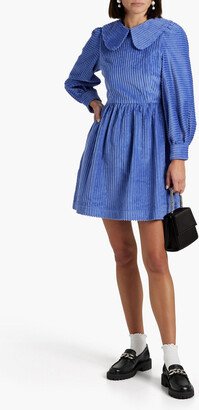 Polly cotton-corduroy mini dress