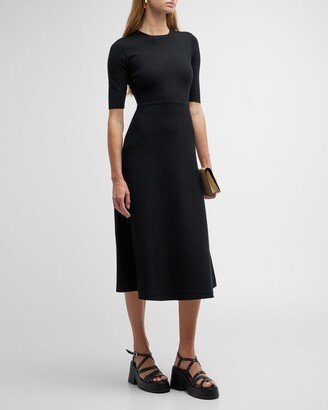 Seymore Cashmere Blend Midi Dress