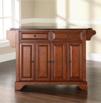 Lafayette Solid Granite Top Kitchen Island