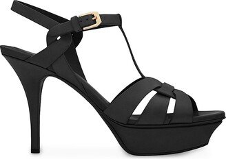 Tribute 75MM Leather Platform Sandals