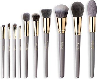 TERRE MERE 10-Piece Makeup Brush Set